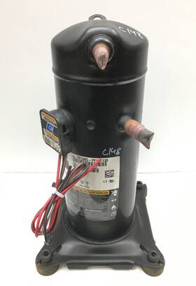Zr16k5-pfv-130 Copeland 1.5 Ton Scroll A/c Condenser Compressor R-22 Used #c148