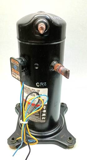 Zr16ka-pfv-130 Copeland 2 Ton Scroll Condenser Compressor R-22 Used #c142