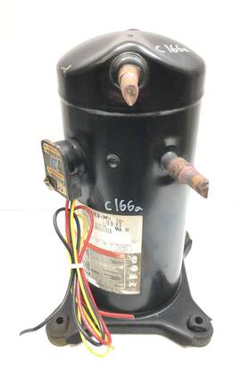 Zr22k3-pfv-130 Copeland 2.5 Ton Scroll Ac Compressor R-22 208-230v Used #c166a