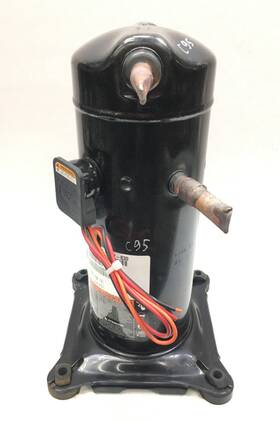 Zr25k5e-pfv-830 Copeland 2.5 Ton Scroll Ac Compressor R-22 208-230v Used #c95