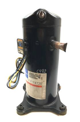 Copeland Zr48k3-pfv-135 4 Ton Scroll A/c Condenser Compressor R-22 Used #c482