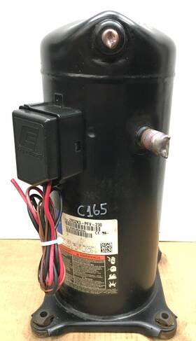 Zr52k3-pfv-230 Copeland 4 Ton Scroll A/c Condenser Compressor R-22 Used #c165