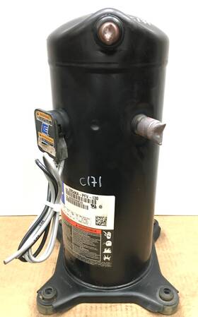 Zr54ka-pfv-130 Copeland 4.5 Ton Scroll 1hp Condenser Compressor R-22 Used #c171