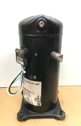 Zr57k3-pfv-130 Copeland 5 Ton 1ph Condenser Scroll Compressor R-22 Used #c18