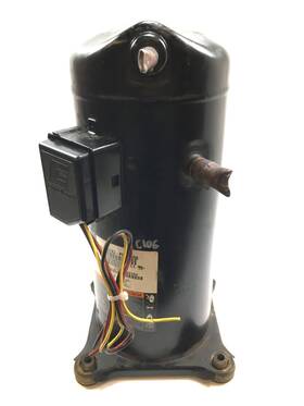 Zr57k3-pfv-950 Copeland York S1-01 502620704 230v 1ph Compressor R-22 Used #c106