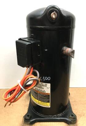 Zr61kc-pfv-250 Copeland 5 Ton Scroll 1hp Condenser Compressor Used #c100