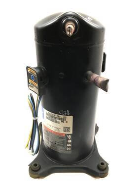 Zrs43k4-pfv-130 Copeland 2 Stage Scroll Compressor R-22 230v 1 Ph Used #c278