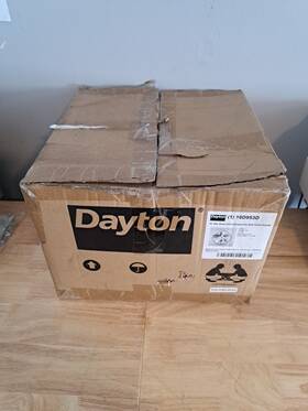 10d953d Dayton 10 Inch Dia Direct Drive Exhaust Fan With Intake Guards