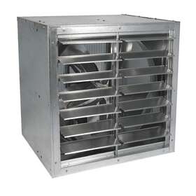 1ahd1 Dayton Cbnt Exhstfn 36in Bl Stl 115/208-230v