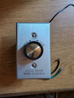 22pp72 Dayton Speed Control Adjustable Rotary 120v 3a