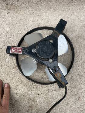 2c109 Dayton Fans Model 115v 60 Cycle 1450 Rpm 8 Watts Made In Chicago Ill
