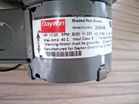 2c914a Dayton Blower P/n