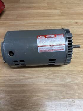 3k496 Dayton Split Phase Fan And Blower Motor 1/3hp 115v 850 Rpm