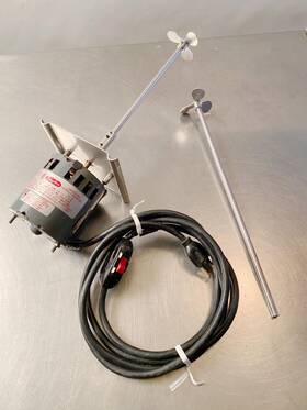 3m562b Dayton Mixermotor 1/40 Hp 1550 Rpm 115vac With 2 Shaft Lengths