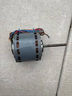 3m853 Dayton 1/3 Hp Furnace Motor 1075 Rpm 3 Speeds 115v