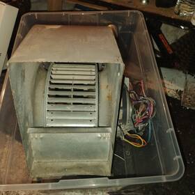 3m896 Dayton Direct Drive Blower Motor Assembly 1/4 Hp 115v Industrial Hvac