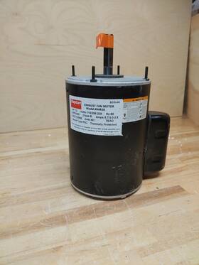 494r58 Dayton 1/2 Hp 825 Rpm 115/208-230v Replacement Exhaust Fan Motor Refurb