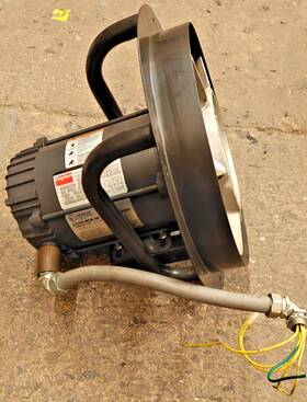 4c020 Dayton 1/4hp 115v Hazardous Location Ring Exhaust Fan