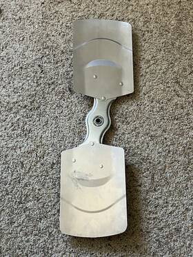 4hz04 Dayton 24 Inch 1725 Rpm Fan Blade