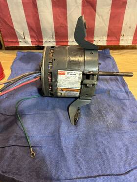 4m100b Dayton Direct Driver Blower Motor 4m100b. Came Off Of Working Lennox Furnace