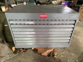 55fg92 Dayton Gas Unit Heater Ng 400 000 4 724 Cfm Belt Blower 3/4 In