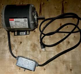 5k917bg Dayton Belt Drive Blower Motor Thermally Protected 1 Phase 115v