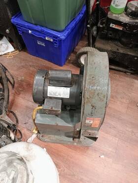 6k484b Dayton Industrial Motor Blower 1 Hp Model