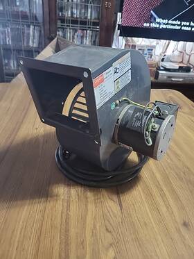 Mg0824024171010 Dayton Blower Motor 273 Cfm 1640 Rpm 115v 60/50hz