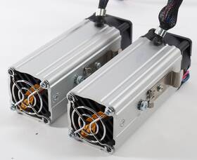 Fgc1515.2r Dbk Lot Of 2 Cabinet Heater/fan