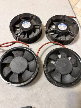 6224nhr Ebm-papst Lot Of 4 Ebmpapst 172x172x51mm 1.1a 26w 24v Cooling Fan