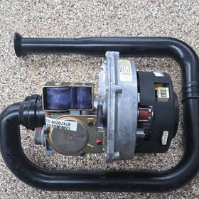 87470206-03a Ebm-papst Buderus Gb 142 Blower Motor And Attached Gas Valve