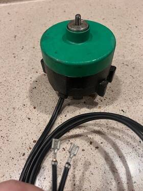 Electric Motors Utbec1551 Motor Ec Fan 115v 60/50hz 35 Watt 1550rpm
