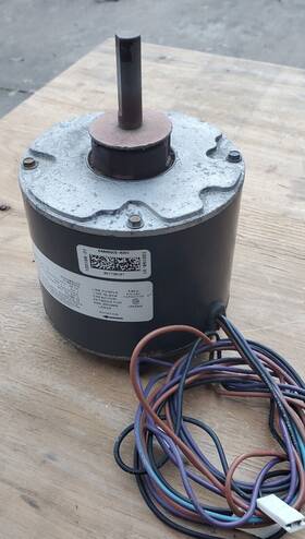 K48hxgcd-4203 Emerson 100198-01 Condenser Fan Motor Model Single Phase 208/230 Volts