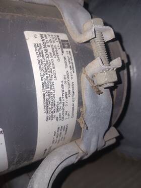 K55xhkp-8891 Emerson 32m9000 Blower Wheel Motor 1 Phase 208v 1.10a Metal