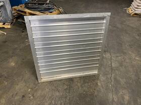 3405d-23 Emerson Louver Damper 39 Inch X39 X10 With Electric Motor Actuator Untested