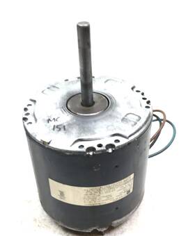 K55hxkdm-3218 Emerson D9825501 Condenser Motor 1/3hp 230v 1105 Rpm Used #mc151