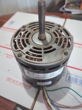 K55hxkpz-9741 Emerson Blower Motor 3/4hp 115v 1075rpm 5spd 1ph 47467-001