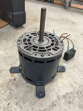 K55hxlsg-3896 Emerson 1/2 Hp Furnace Motor 1050 Rpm 3 Speed