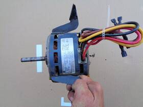 Ka55hxfbk-1120 Emerson Condenser Fan Motor 208-230v 8101-566 Rpm 1050/2 Hp 1/4