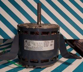 Ka55hxhja-2238 Emerson Blower Motor 1/3hp 1 100 Rpm / 3spd 208/230v 1ph. Tested