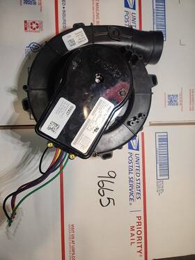 105160-02 Fasco 105160-01 70721124 Draft Inducer Blower Motor 115v 3400/2200/3400rpm