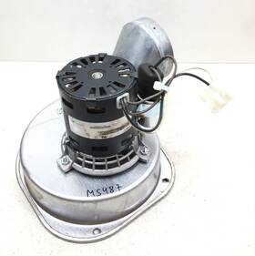 107206-01 Fasco 71627058 Draft Inducer Blower Motor Assembly 3400rpm Used #ms487