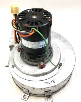 70625368 Fasco 471884 Draft Inducer Blower Motor 120/240v 3400 Rpm Used #m678