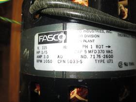 5033-s Fasco Motor