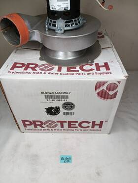 70-101087-81 Fasco 662766304435 Protech Draft Inducer Blower Motor Assembly