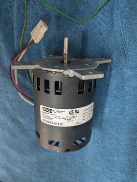 Fasco 7021112428 Inducer Electric Motor Type U21b 1/25 Hp 3000 Rpm 60 Hz