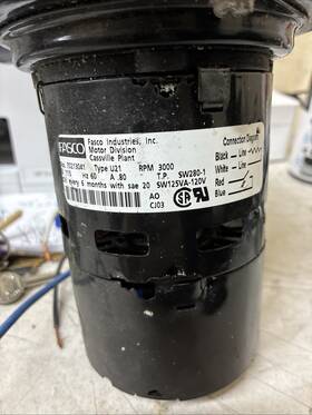 70213041 Fasco Draft Inducer Motor