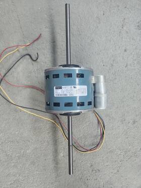 7124-1821 Fasco Motor Rpm 1625 2 Speed Hp 1/3 V 208-230 Amp 2.9 Furnace Fan