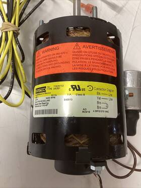 7162-732 Fasco Blower Motor 1/16 Hp 3450 Rpm 230v With Capacitor And Harness R-140