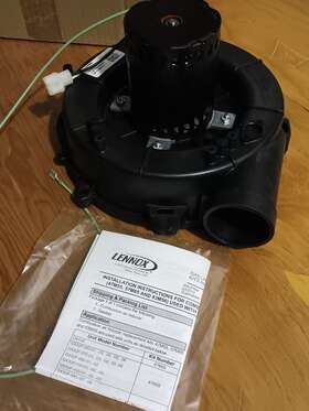 7121-9450e Fasco 9450e Lennox Draft Inducer Blower Motor Sj381100 81r03qjba 3400rpm